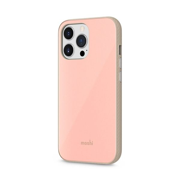 Moshi iGlaze - Etui iPhone 13 Pro (system SnapTo) (Dahlia Pink) zdjęcie 3