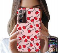 ETUI DO SAMSUNG NOTE 20 ULTRA - KOBIECE, MODNE WZORY LIZAKI W SERCA CASE