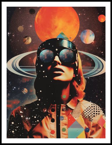 Plakat 60x80cm Kosmiczne Wizje na Arena.pl