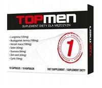 TopMen 1 Kaps. Dla Mężczyzn Tabletki Na Potencję Erekcja Libido Stosunek