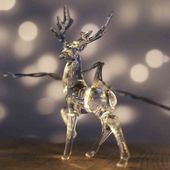 LEDLIG/CHREINDEERS/CLEAR/UNI/10PCS