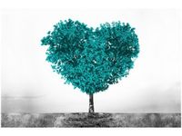 OBRAZ TREE OF LOVE MIŁOŚĆ SERCE PRZYRODA
