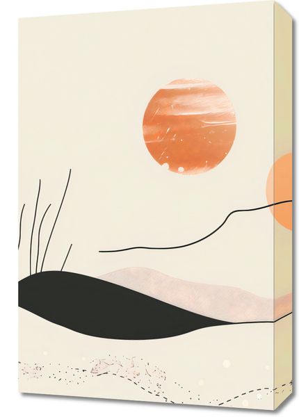 Obraz 40x60cm Miękkie Wzgórze zdjęcie 1