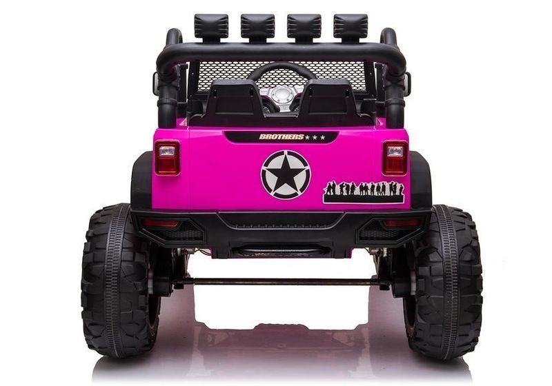 Auto na akumulator Jeep JC666 Różowy zdjęcie 5