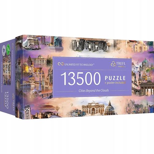 puzzle 13500 uft cities beyond the clouds 81030 na Arena.pl