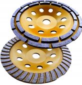 ZESTAW 2x TARCZA GARNKOWA 180 DO SZLIFOWANIA BETONU DIAMENTOWA