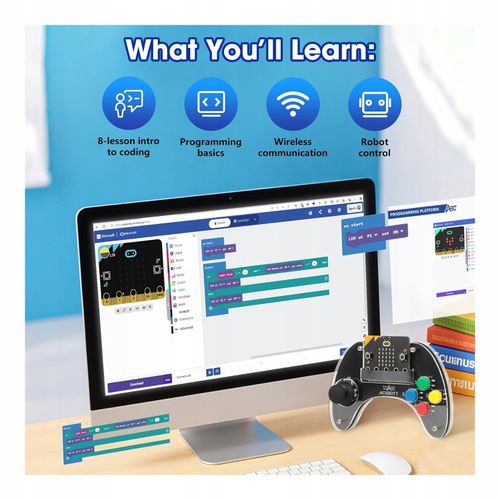 ACEBOTT QD027 Pilot bezprzewodowy do Micro:bit (bez Micro:bit) na Arena.pl