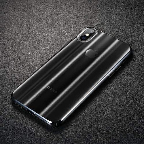 Etui Baseus Aurora do smartfona iPhone X / XS - czarne na Arena.pl