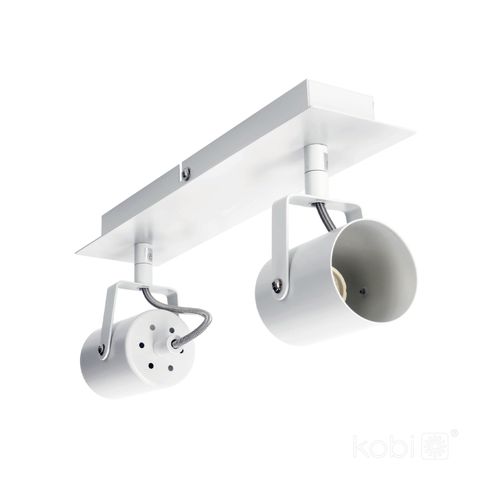 spot arles 2xgu10 biały kobi na Arena.pl