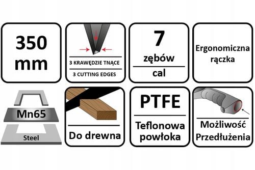 Piła ręczna do drewna RICHMANN na Arena.pl