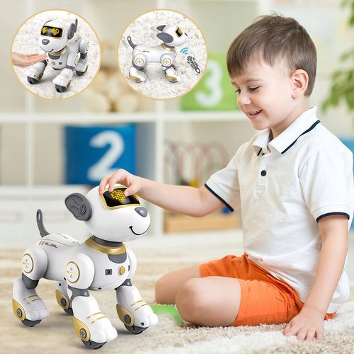 ROBOT INTERAKTYWNY PIES ZDALNIE STEROWANY PIESEK PROGRAMOWANY 17 FUNKCJE na Arena.pl