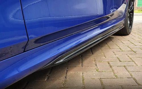 BMW G20 G21 M PAKIET CZARNY POŁYSK DOKŁADKI BOCZNE LISTWY PROGÓW MP STYLE na Arena.pl