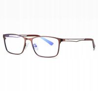 Okulary zerówki Męskie filtr Blue Light komputera