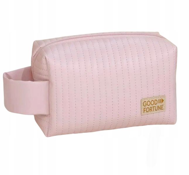 Podróżna Kosmetyczka Damska Duża Organizer Kuferek Elegancka Ekoskóra zdjęcie 5