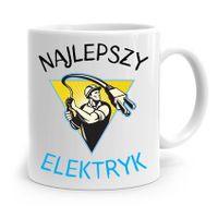 Kubek Prezent Dla Elektryka Najlepszy Elektryk Z Nadrukiem Ze Zdjęciem