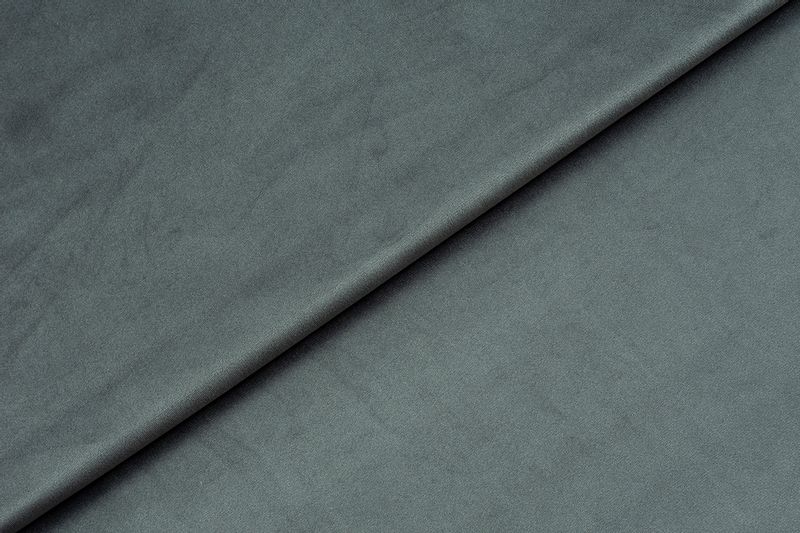 Ciemny szary Fotel Bujany Uszak + Podnóżek + Poduszka