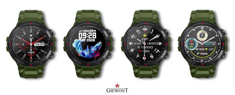 Smartwatch Giewont GW430-3 Zielony zdjęcie 2