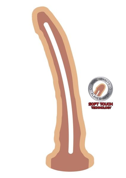 Dual Density Dong 9 Inch Light Skin Tone zdjęcie 3