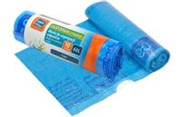 Worki do segregacji odpadów papier i tektura ECO BAGS niebieskie 60 l 10 sztuk