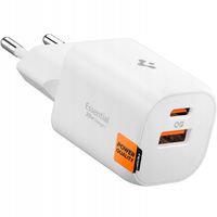 Ładowarka sieciowa Spigen Essential EE352EU 35W USB-C/USB-A biały