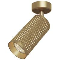 Sufitowa lampa spot Focus Design C034CL-01G Maytoni z regulacją złota