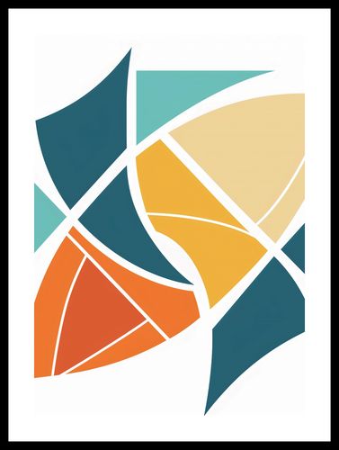 Plakat 67,5x95cm Geometria Wiatru na Arena.pl