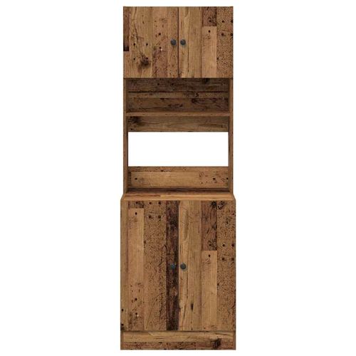 Szafka kuchenna z półką Stare drewno 60 x 50 x 180 cm na Arena.pl