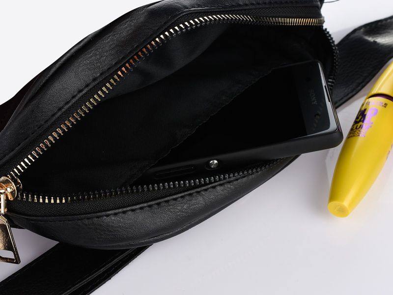 Czerwona Damska Nerka Saszetka Na Pasek Biodrówka Q25 zdjęcie 5