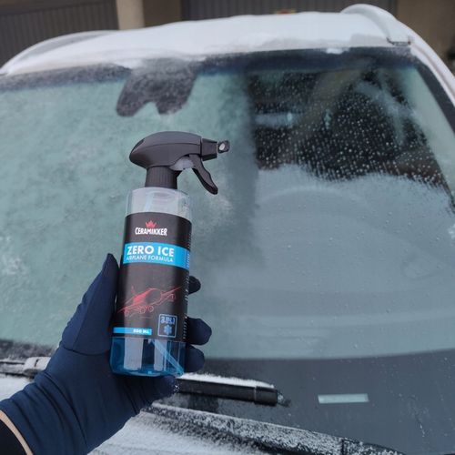 MOCNY Odmrażacz do Szyb Samochodowych Spray ZERO ICE Płyn do na Arena.pl