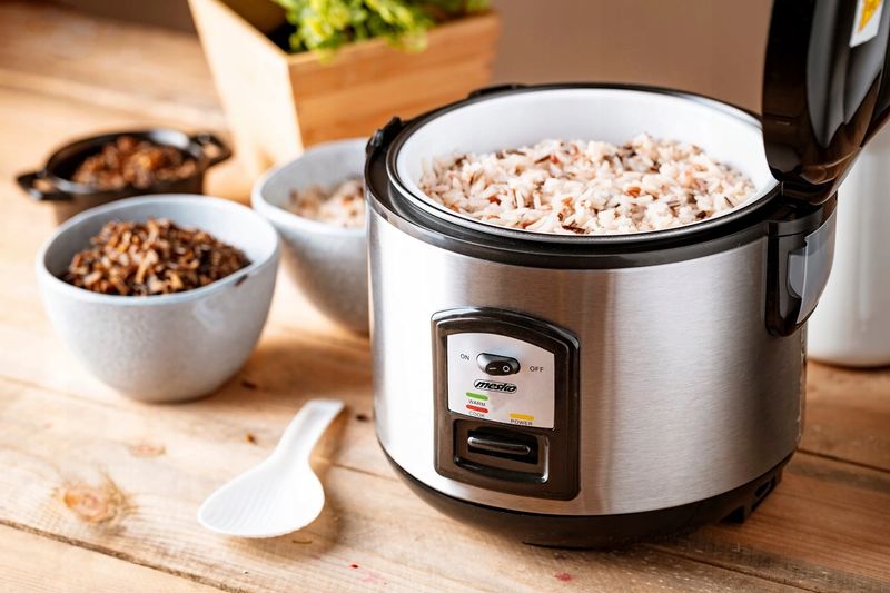 Garnek Do Gotowania Ryżu Warzyw Ryżowar Parowar zdjęcie 6