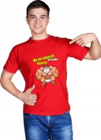 Koszulka z imieniem PREZENT NIE MA MOCNYCH