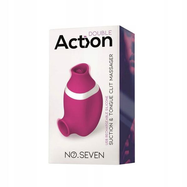 Wibrator język ssący masażer łechtaczki. zdjęcie 5