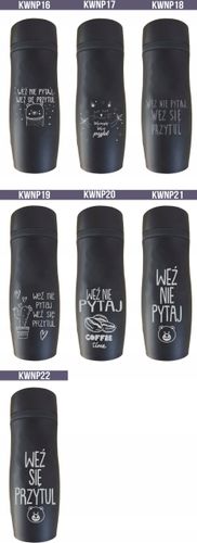 Kubek termiczny Twój grawer Janusz Nosacz Kurła na Arena.pl