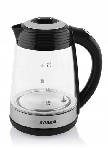 CZAJNIK ELEKTRYCZNY HYUNDAI BEZPRZEWODOWY SZKLANY na Arena.pl
