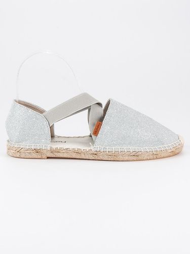 SREBRNE ESPADRYLE Rozmiar - 39 na Arena.pl