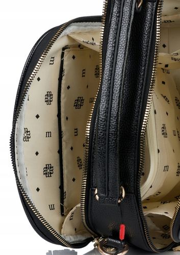 TOREBKA NA RAMIĘ LISTONOSZKA MONNARI Pojemna Kuferek Dwukomorowa PREMIUM na Arena.pl