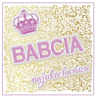 Karnet Okolicznościowy Dla Babci, Korona