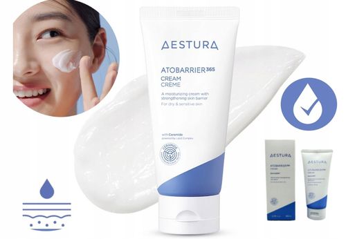 AESTURA Atobarrier 365 Cream ceramidy nawilżający krem do cery suchej 80ml na Arena.pl