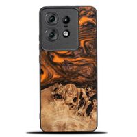 etui bewood unique do motorola edge 50 pro - orange