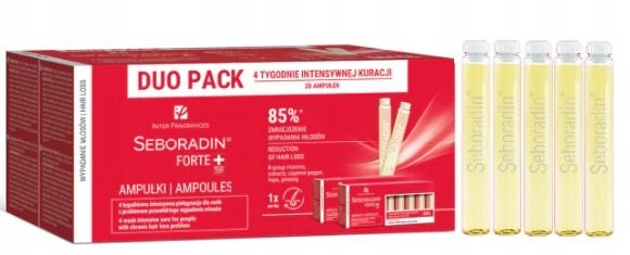 SEBORADIN FORTE ampułki na wypadanie włosów 28 sztuk zdjęcie 2