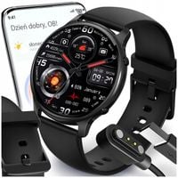 SMARTWATCH MĘSKI MENU POLSKIE WODOODPORNY SPORT ROZMOWY SMART WATCH PL