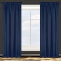 Zasłona gotowa na taśmie PARISA 140x270 Design91 granatowa