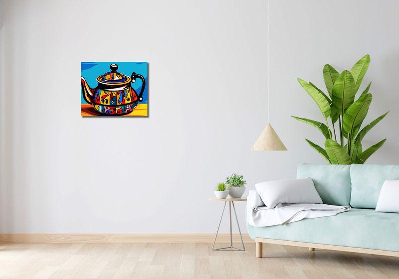 Obraz 50x40cm Może Herbatki? zdjęcie 2