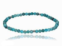 SREBRNA BRANSOLETKA ŻYŁCE NATURALNY APATYT REALIZACJA MARZEŃ I CELÓW KULKI