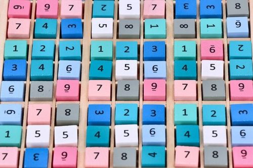 DREWNIANE SUDOKU GRA LOGICZNA MATEMATYCZNA ŁAMIGŁÓWKA EDUKACYJNA ADAM TOYS na Arena.pl