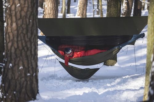 Mini hamak na sprzęt Lesovik Huba mayfly green na Arena.pl