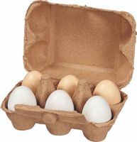 Drewniane Jajka krojenia i zabawy w sklep Goki