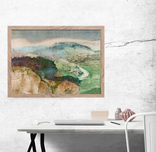 Landscape, Edgar Degas - plakat 100x70 cm na Arena.pl