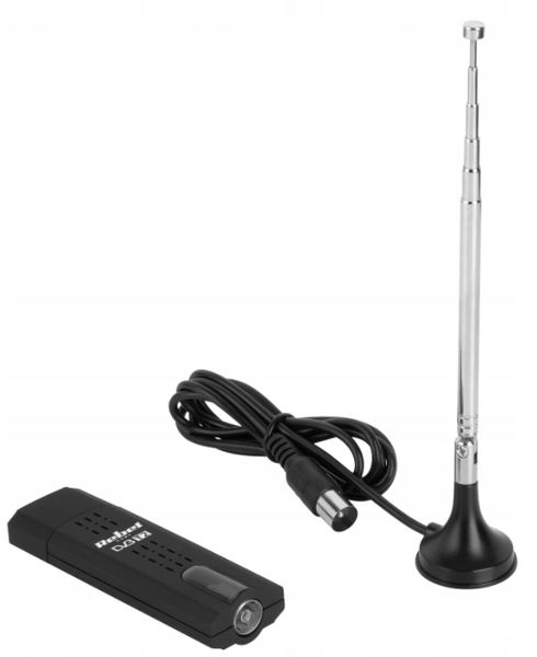 Tuner Cyfrowy Usb Tv Dvb-T2 H.265 Hevc Rebel zdjęcie 1