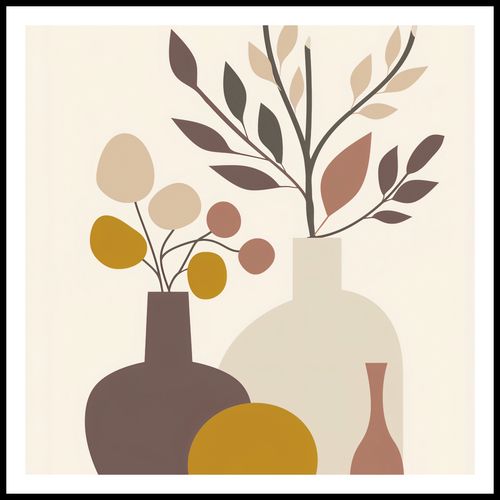 Plakat 70x70cm Stonowane Naturmorta na Arena.pl
